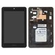 Дисплей для Asus MeMO Pad HD7 ME173X Rev.2  (K00B), чорний, з рамкою, #GN070ICNB040S/N070ICN-GB1