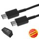 USB кабель Samsung, 2xUSB тип-C, 80 см, черный, Original, #GH39-02031A