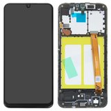 Дисплей для Samsung A202 Galaxy A20e, черный, с рамкой, Original (PRC)