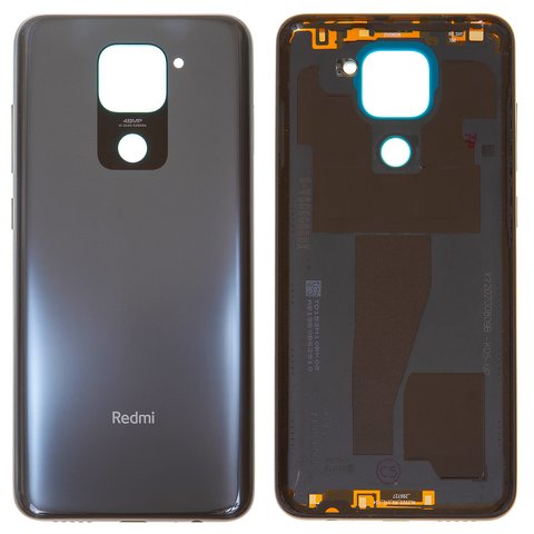 Задняя панель корпуса для Xiaomi Redmi Note 9, черная, с боковыми кнопками, M2003J15SC, M2003J15SG, M2003J15SS