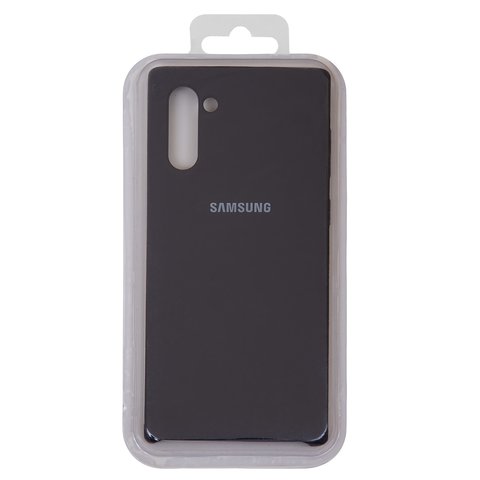 Чехол для Samsung N970F Galaxy Note 10, черный, синий, Original Soft Case, силикон, dark blue 08 