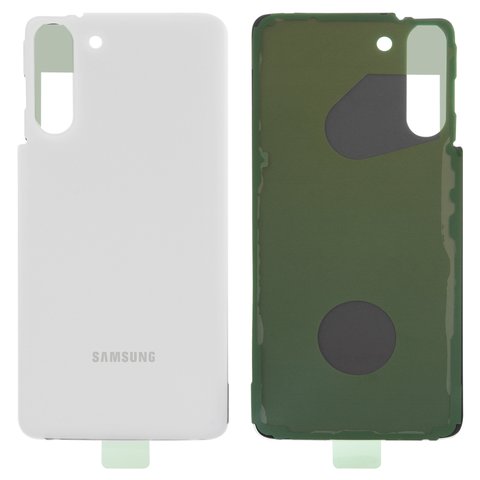 Задня панель корпуса для Samsung G991 Galaxy S21 5G, біла