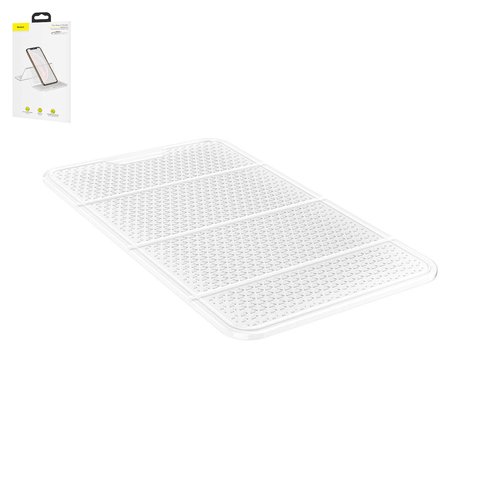 Антискользящий коврик Baseus Folding Bracket Antiskid Pad, бесцветный, 205 мм, 122 мм, #SUWNT 02