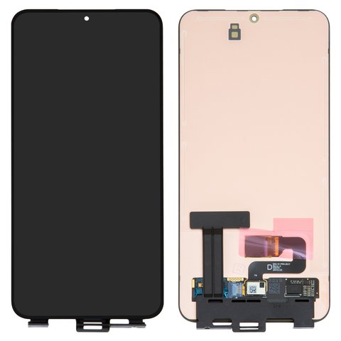 Дисплей для Samsung S916 Galaxy S23 plus, чорний, без рамки, Оригінал переклеєне скло 