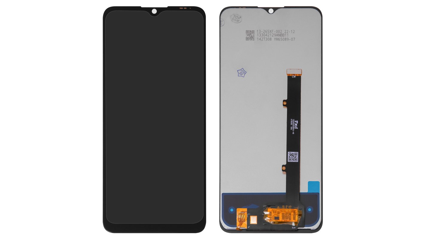 Дисплей для ZTE Blade A51 (2021), Blade A71 A7030, чорний, без