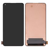 Дисплей для Xiaomi Mi 11 Lite, Mi 11 Lite 5G, чорний, без рамки, Оригінал (переклеєне скло), #WM6556Z21-1