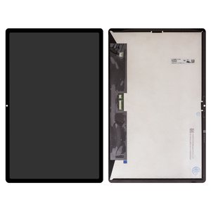 Дисплей для Lenovo Idea Tab Pro, Tab P12, чорний, без рамки, Оригінал переклеєне скло , TB373