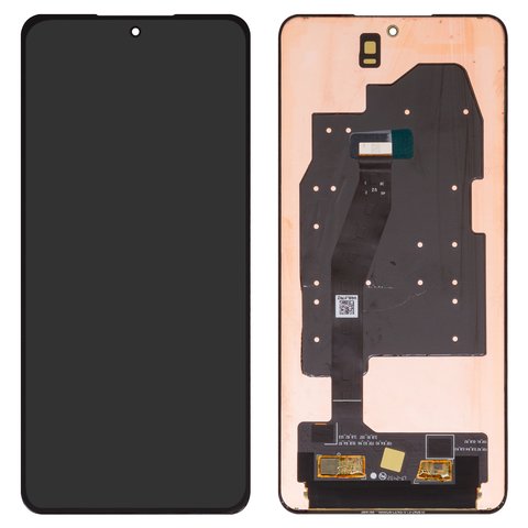 Дисплей для Xiaomi 14T, 14T Pro, чорний, без рамки, Оригінал переклеєне скло , 2406APNFAG, 2407FPN8EG