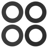 Скло камери для iPhone 15, iPhone 15 Plus, чорне, без рамки, комплект 2 шт., Original (PRC)