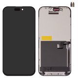 Дисплей для iPhone 16 Pro, черный, с рамкой, Copy, (TFT), ZY, IN CELL FHD