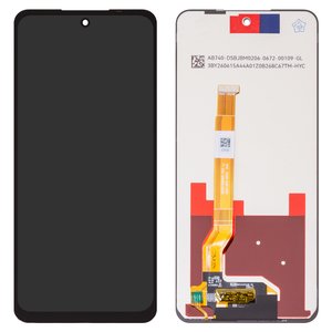 Дисплей для Realme 12 5G RMX3999 , черный, без рамки, High Copy