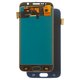 Pantalla LCD puede usarse con Samsung G920 Galaxy S6, azul, con ajuste de brillo, Best copy, sin marco, Copy, (TFT)