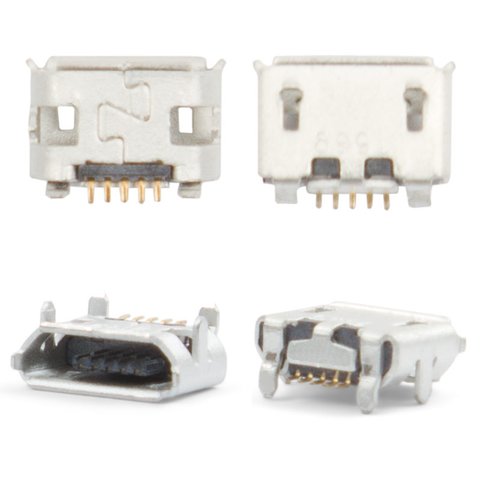 Коннектор зарядки для Blackberry 9100, 9105, 5 pin, micro USB тип B