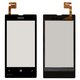 Touchscreen compatible with Nokia 521 Lumia, (black)