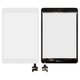 Touchscreen compatible with iPad Mini, iPad Mini 2 Retina, (with IC, with HOME button, white)