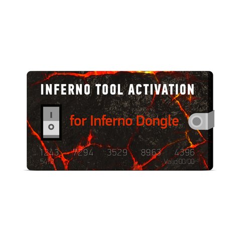Activación Inferno Tool por 1 año para Inferno Dongle