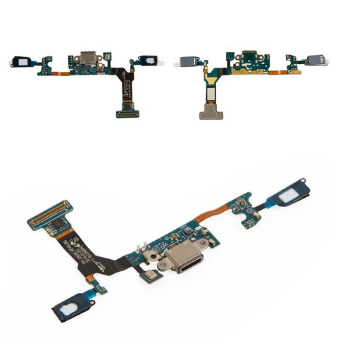 Cable flex puede usarse con Samsung G930F Galaxy S7, del conector de carga, con componentes, Original, remanufacturados