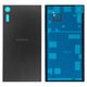 Panel trasero de carcasa puede usarse con Sony F8332 Xperia XZ, negra