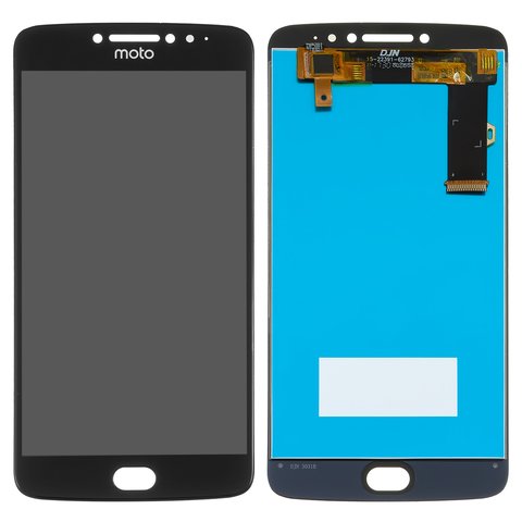 Pantalla LCD puede usarse con Motorola XT1771 Moto E4 Plus, negro, sin marco, Copy