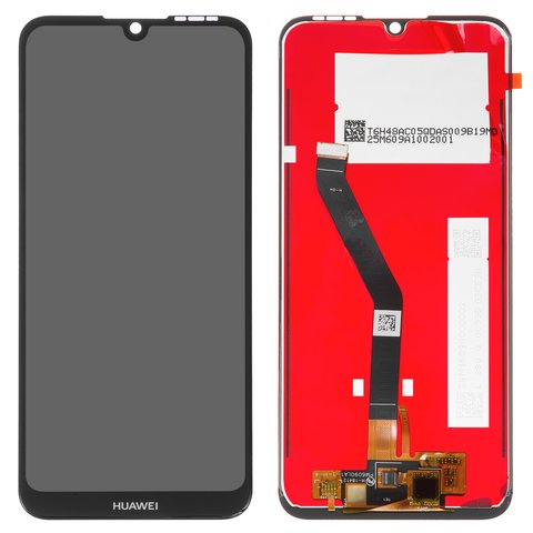Pantalla LCD puede usarse con Huawei Honor 8A, Y6 2019 , Y6 Prime 2019 , Y6s 2019 , negro, Logo Huawei, sin marco, Original PRC , JAT LX3 JAT L41