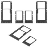 SIM Card Holder compatible with Xiaomi Redmi 6, Redmi 6A, (black, set 2 pcs., M1804C3DG, M1804C3DH, M1804C3DI, M1804C3CG, M1804C3CH, M1804C3CI)