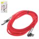Cable de carga Baseus MVP Mobile Game, USB tipo-A, USB tipo C, 200 cm, 2 A, rojo, #CATMVP-E09