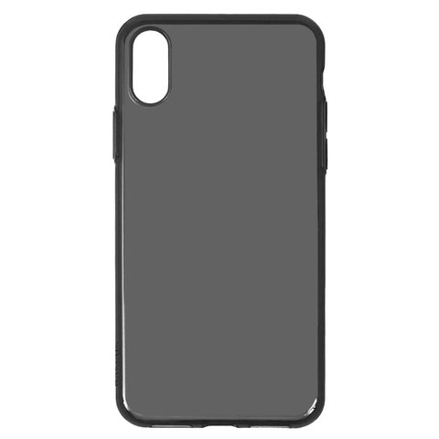 Case Baseus compatible with Apple iPhone XS, black, transparent, silicone  #ARAPIPH58 B01