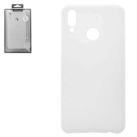 Case Nillkin Super Frosted Shield compatible with Huawei P Smart 2019 , white, with support, matt, plastic  #6902048172005