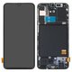 LCD compatible with Samsung A405 Galaxy A40, (black, with frame, Original, service pack) #GH82-19672A/GH82-19674A