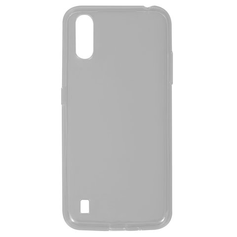Case compatible with Samsung A015 Galaxy A01, colourless, transparent, silicone 