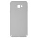 Case compatible with Samsung J415 Galaxy J4+, J415F Galaxy J4+, (colourless, transparent, silicone)