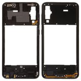 Housing Middle Part compatible with Samsung A505 Galaxy A50, (black)