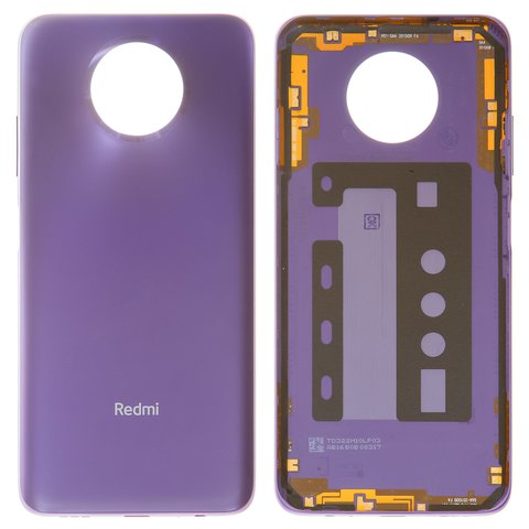 Housing Back Cover compatible with Xiaomi Redmi Note 9T, purple 
