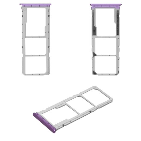 SIM Card Holder compatible with Xiaomi Redmi 9, pink, dark blue, M2004J19G, M2004J19C 