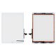 Cristal táctil puede usarse con iPad 10.2 2019 (iPad 7), iPad 10.2 2020 (iPad 8), blanco, HC, con el botón HOME, #A2197 / A2198 / A2200 / A2428 / A2429 / A2270