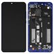 LCD compatible with Xiaomi Mi 8 Lite 6.26", (dark blue, with frame, original (change glass) , M1808D2TG)
