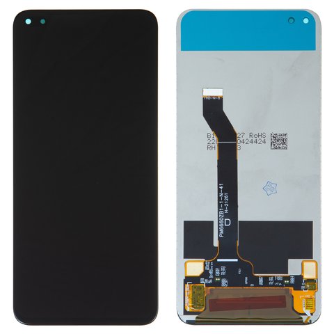 LCD compatible with Huawei Honor 50 Lite, Nova 8i, black, without frame, High Copy 