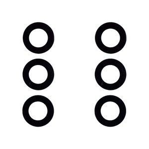 Camera Lens compatible with Samsung A145 Galaxy A14, A245 Galaxy A24, M146B Galaxy M14, black, without frame, set 3 pcs. 