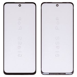 Стекло корпуса G+OCA PRO для Motorola Moto G14 PAYF0010IN, Moto G54, Moto G54 Power, с OCA пленкой, черное