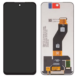 Pantalla LCD puede usarse con Tecno Spark 40 KM5 , Spark 40C KM4k , Spark Go 2 KM4 ; Infinix Hot 60i 4G X6728 , negro, sin marco, High Copy, XSXTXDI670EBAPX