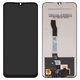 LCD compatible with Xiaomi Redmi Note 8 (2021), (black, without logo, without frame, original (change glass) )
