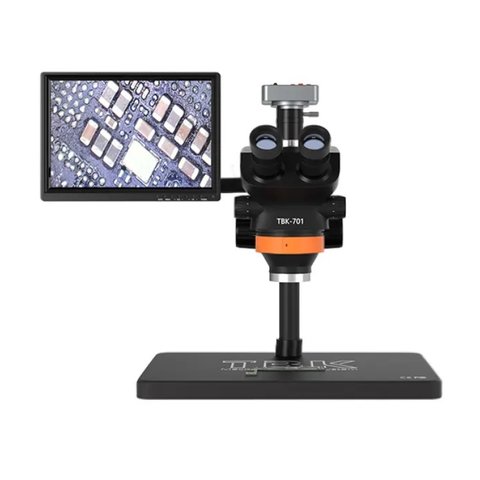 Microscopio TBK 701, trinocular, 7 50X