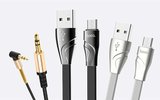 Розпродаж USB та AUX-кабелів hoco!