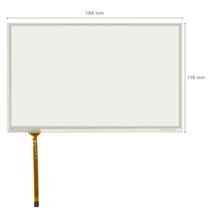 8" Resistive Touch Screen Panel Wide 