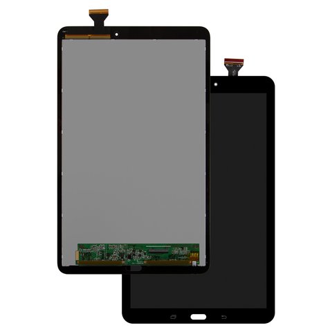 LCD compatible with Samsung T560 Galaxy Tab E 9.6, T561 Galaxy Tab E, gray, without frame 