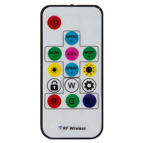 LED Controller with RF Remote Control SP103E RGB, WS2801, WS2811, WS2812, WS2813 12 V 