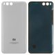 Housing Back Cover compatible with Xiaomi Mi 6, (white, MCE16)
