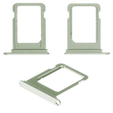 SIM Card Holder compatible with iPhone 12 mini, green, single SIM