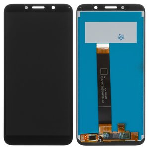 LCD compatible with Huawei Honor 9S, Y5p, black, without frame, High Copy, DRA LX9 DUA LX9 