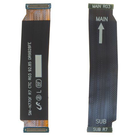 Flat Cable compatible with Samsung N770 Galaxy Note 10 Lite, for mainboard 